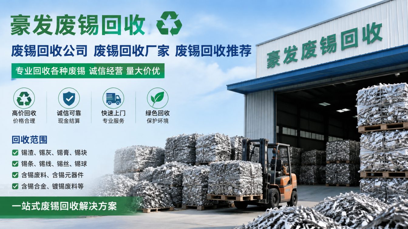 鹤山为工厂废锡处置提供高价回收方案